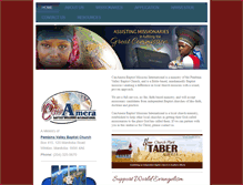 Tablet Screenshot of canameramissions.com
